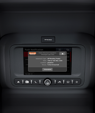 Mahindra Thar RWD interior