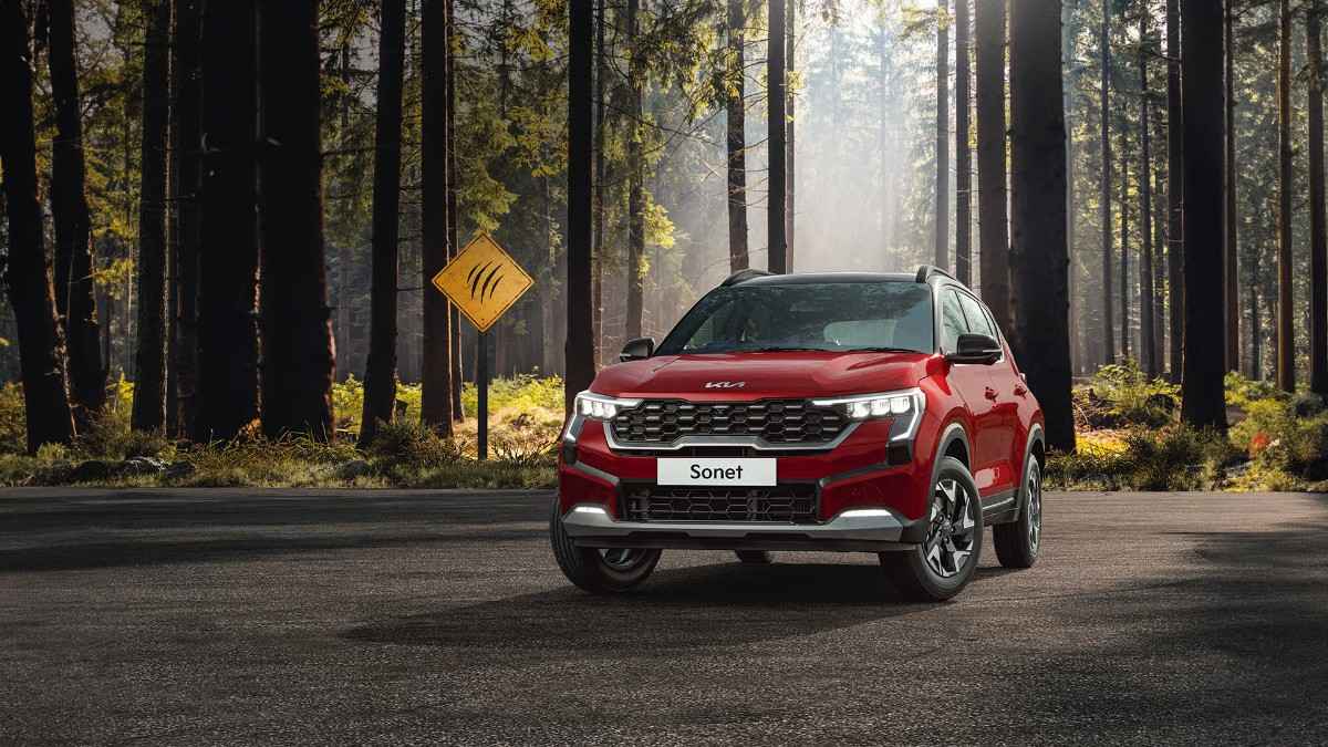 Kia Sonet facelift in India