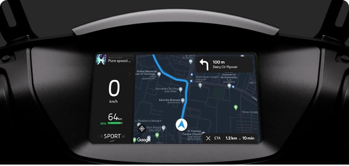 Ather 450x comparision