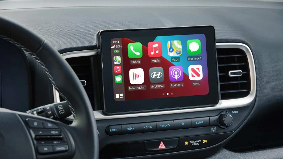 New Hyundai facelift infotainment system