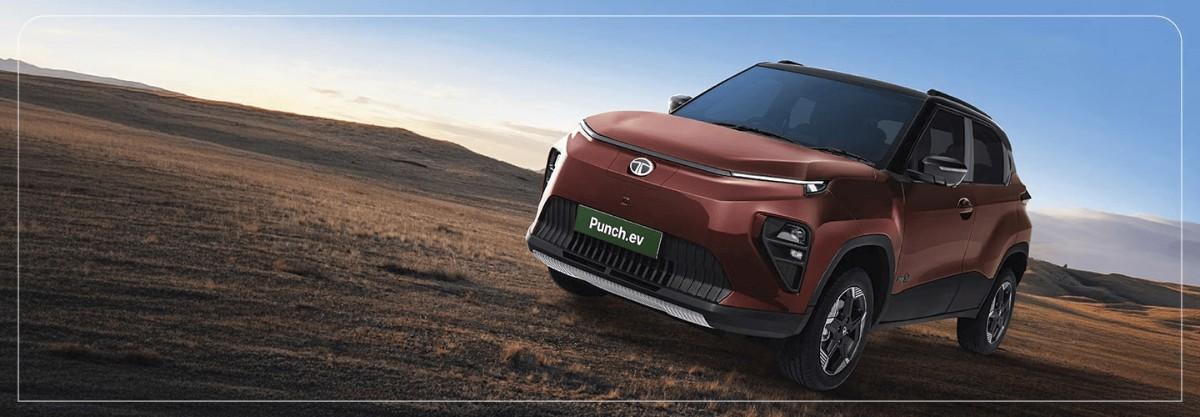 Tata Punch EV Facelift 2026 new exterior front rear design changes