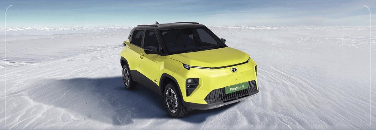 Tata Punch EV Facelift new exterior front rear design changes