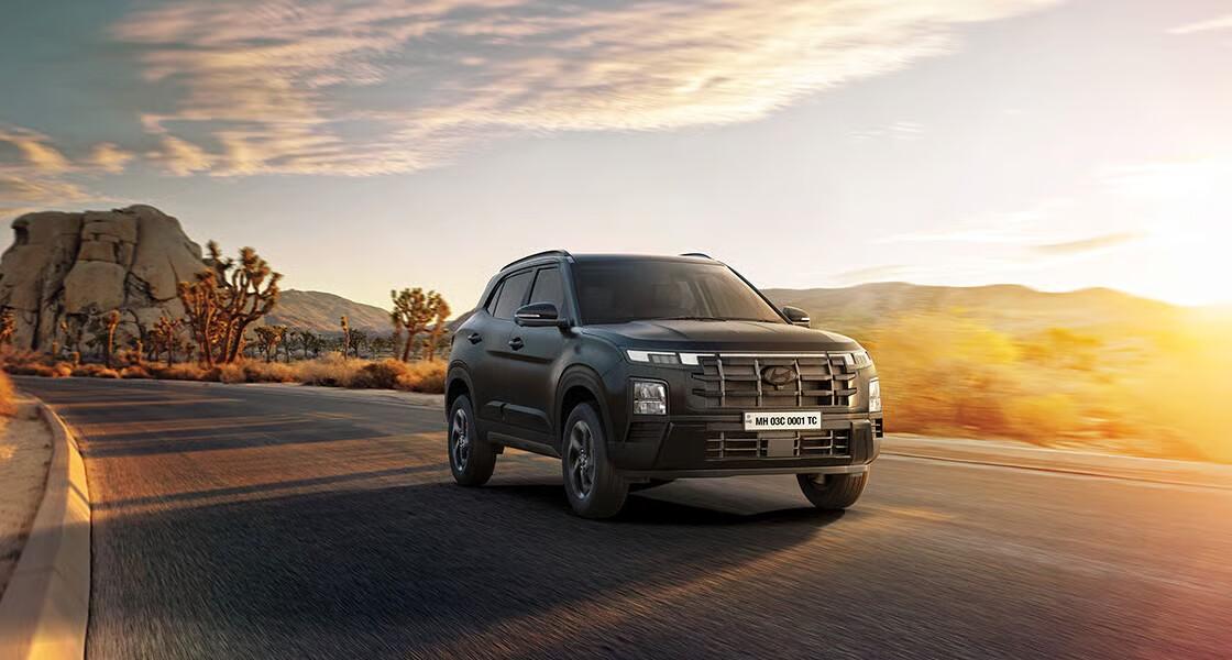 Hyundai Creta Summer Edition 2026 front view with LED headlamps